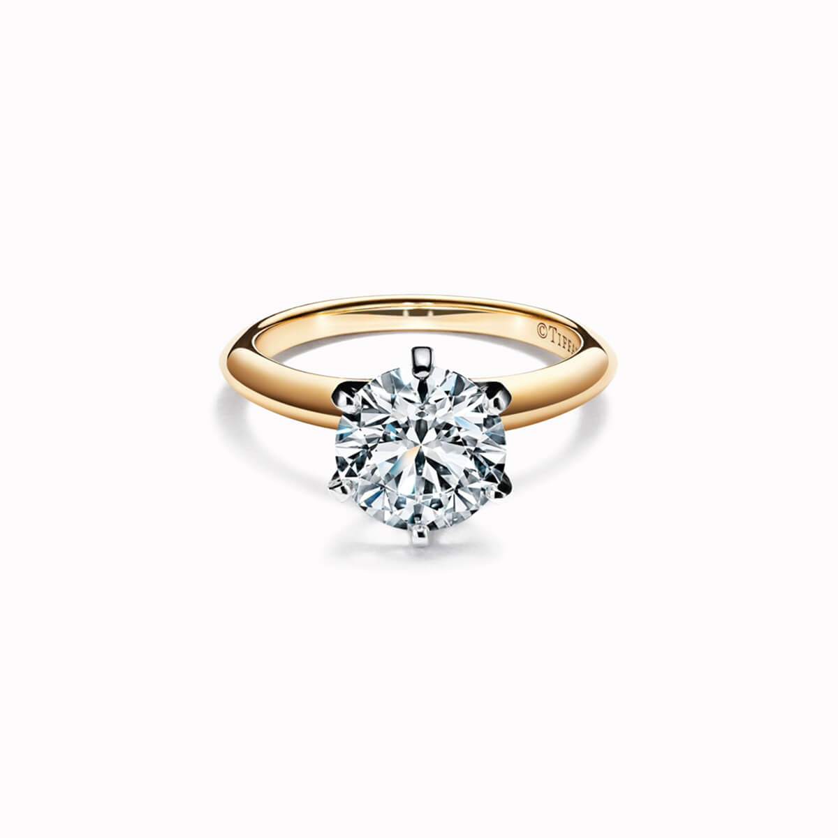 Engagement Ring in 18k Yellow Gold